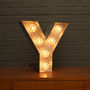 Light Up Marquee Bulb Letters Y, thumbnail 1 of 6