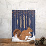 Red Squirrel Card, thumbnail 1 of 3