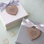 Personalised Tooth, Curl And Birth Bracelet Boxes, thumbnail 3 of 5