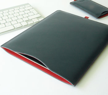Leather Sleeve For iPad Mini, 2 of 8
