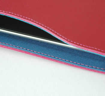 Leather Sleeve For iPad Mini, 4 of 8