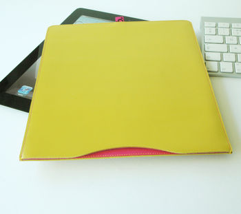 Leather Sleeve For iPad Mini, 3 of 8