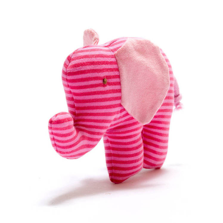 Organic Cotton Elephant Toy By Ruby and Freddies | notonthehighstreet.com