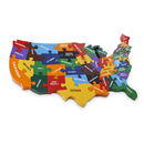 Handmade Wooden Map Of Usa Puzzle By Wood Like To Play Ltd
