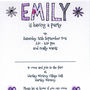 Personalised Childrens Fairy Castle Party Invitations, thumbnail 5 of 5