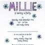 Personalised Childrens Flower Party Invitations, thumbnail 5 of 5