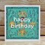 A Pack Of Six Mixed 'Happy Birthday' Cards, thumbnail 3 of 4