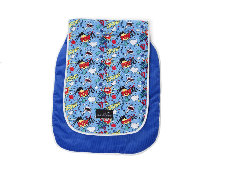 Superhero Luxury Buggy Liner By Betty Bramble
