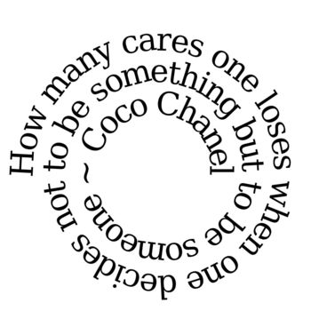 Chanel Quote Door Drawer Cupboard Knob, 3 of 8