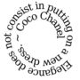 Chanel Quote Door Drawer Cupboard Knob, thumbnail 7 of 8