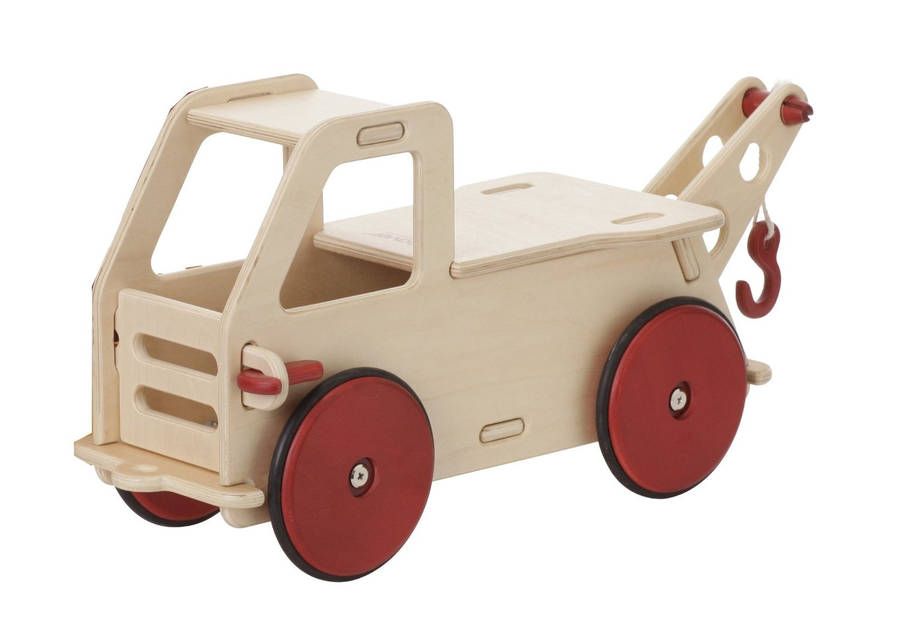 Ride On Wooden Truck By Oskar Catie Notonthehighstreet Com Ride On Wooden Truck