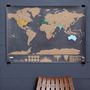 Deluxe Scratch Off® 'Push Pin World Map Bundle, thumbnail 3 of 9
