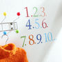 Childrens Number Wall Stickers With Counters, thumbnail 2 of 4