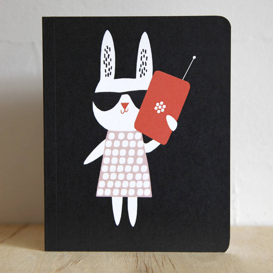 Mobile Phone Rabbit Notebook