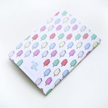 Ice Lolly Notebook, 3 of 4