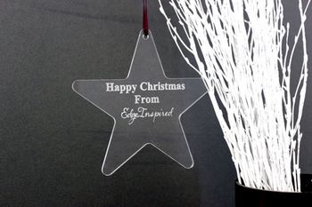 Personalised Corporate Star Decoration, 2 of 4