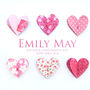 Personalised Christening Paper Hearts, thumbnail 3 of 6