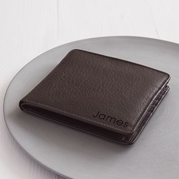 Personalised Men's Leather Billfold Wallet, 8 of 12