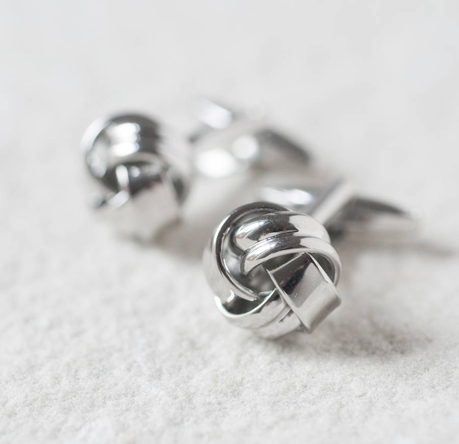 Thanks Tying The Knot Cufflinks By Oh So Cherished | notonthehighstreet.com