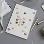 Large A5 Butterfly Notebook, thumbnail 1 of 2