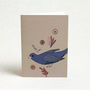 Bird And Floral Card, thumbnail 1 of 2