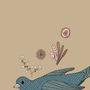 Bird And Floral Card, thumbnail 2 of 2