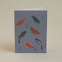 Birds And Floral Card, thumbnail 1 of 2