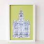 Liver Building, Liverpool Print, thumbnail 10 of 11