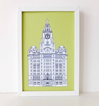 Liver Building, Liverpool Print, 10 of 11