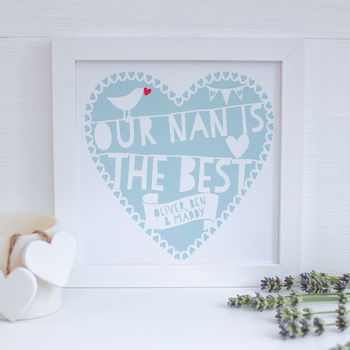 Personalised My Grandmother Is…Framed Print, 2 of 7