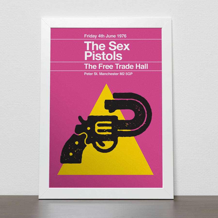 Sex Pistols Remixed Gig Poster By The Stereo Typist 9498