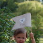 Here Comes The Bride Wedding Flag, thumbnail 3 of 10