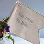 Here Comes The Bride Wedding Flag, thumbnail 8 of 10