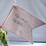 Here Comes The Bride Wedding Flag, thumbnail 1 of 10