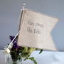 Here Comes The Bride Wedding Flag, thumbnail 2 of 10