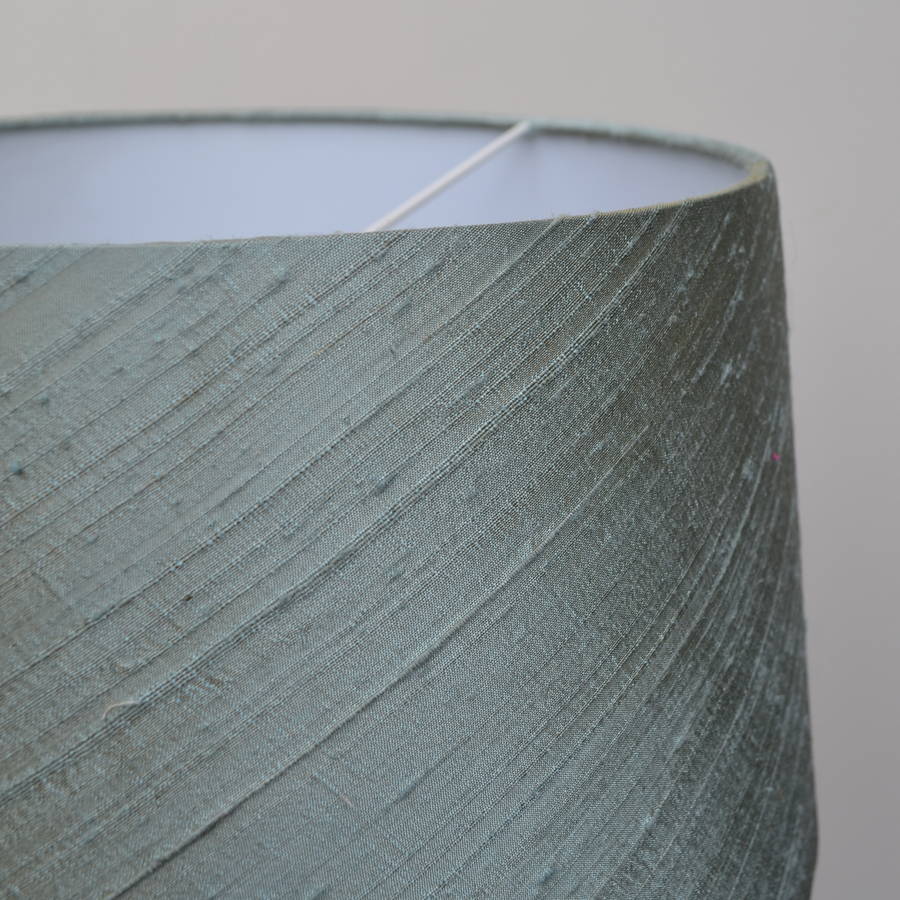 Amilie Silk French Drum Lampshade By Swee Mei Lampshades Amilie Silk French Drum Lampshade