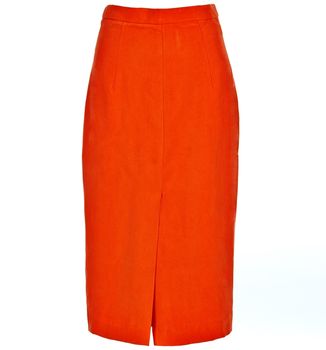 pencil skirt silk