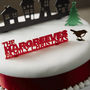 Personalised Traditional Christmas Cake Topper Set, thumbnail 2 of 6