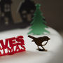 Personalised Traditional Christmas Cake Topper Set, thumbnail 3 of 6