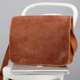 Classic Leather Messenger Bag, thumbnail 2 of 8