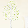 Tree Wall Sticker, Birch Tree With Leaves, Pvc Free, thumbnail 2 of 2