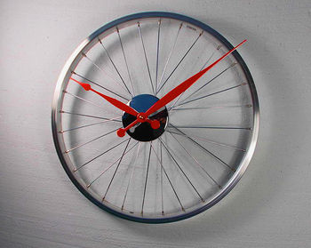 Bicycle Wheel Clock 43cm, 2 of 3