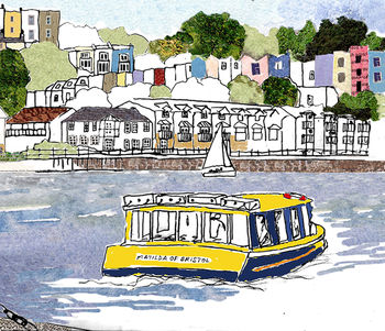 Bristol Print: 'Harbourside View', 2 of 2