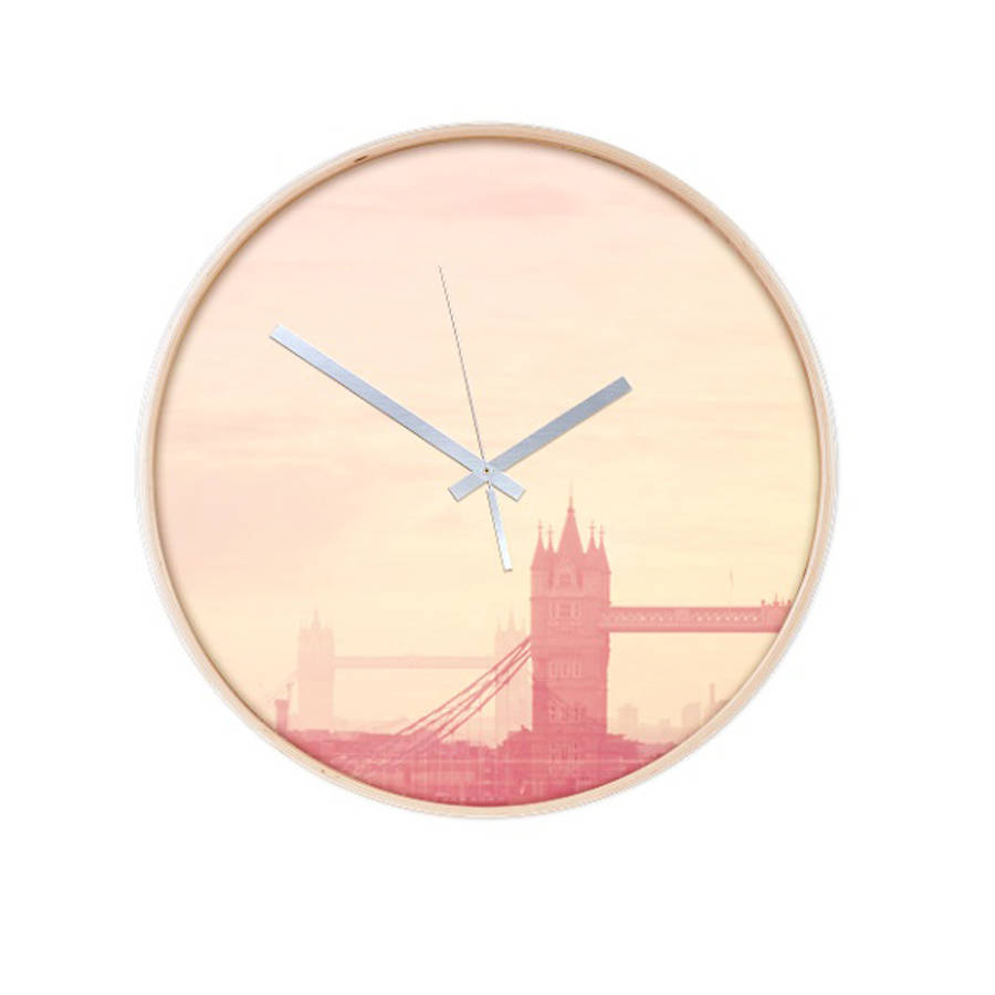 London Wall Clock By Ruby and B