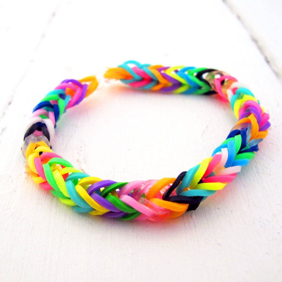 World Of Imagination Loom Bands Glitter By Sarah Hurley ...