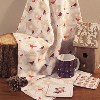 Birdhouse Tea Towel, 3 of 3