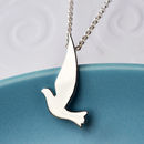 Sterling Silver Dove Necklace By Martha Jackson Sterling Silver ...