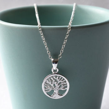 Sterling Silver Tree Of Life Necklace, 5 of 8