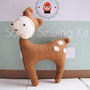 Make Your Own Deer Softie Toy Sewing Kit, thumbnail 2 of 5