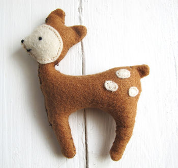 Make Your Own Deer Softie Toy Sewing Kit, 5 of 5